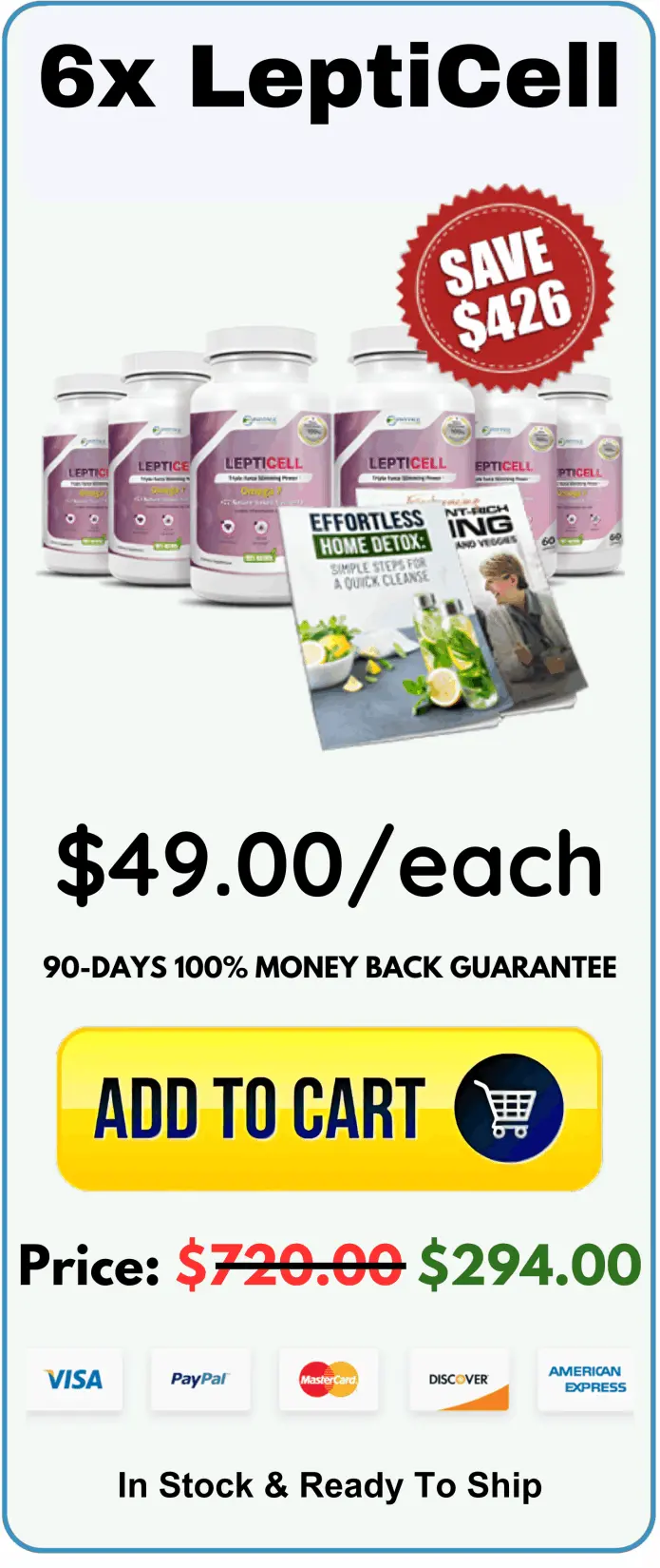 LeptiCell offer package price 
